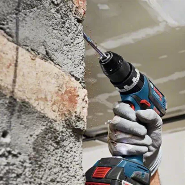 Bosch Professional GSB 18V-60 C Akülü Darbeli Vidalama SOLO - 06019G2102 - 2