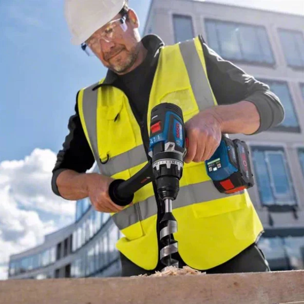 Bosch Professional GSB 18V-150 C Akülü Darbeli Delme Vidalama 2x8 AH - 06019J5105 - 3