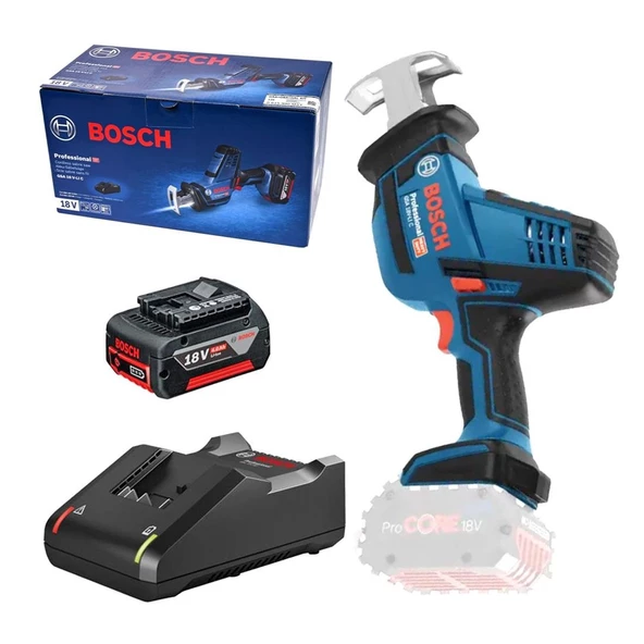 Bosch Professional GSA 18 V-LI C GBA Panter Testere 18V 4.0Ah+GAL in Karton Kutu - 0615990M3Y