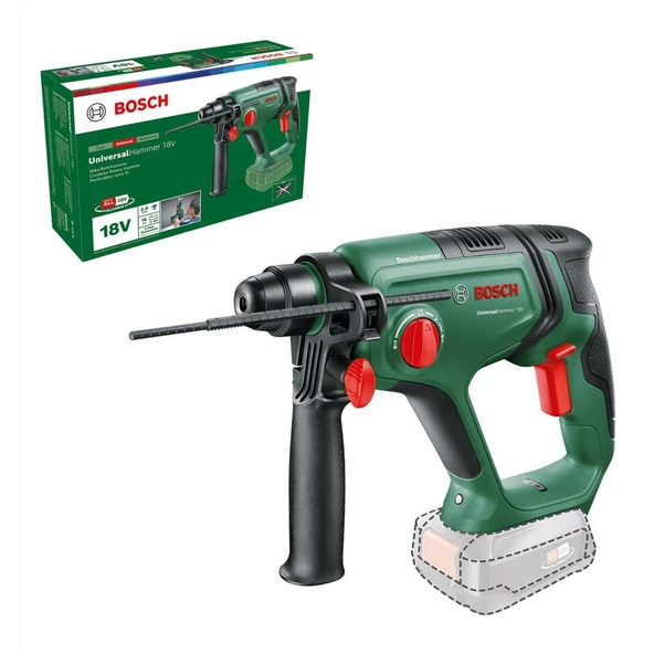 Bosch Universalhammer 18v Akülü Kırıcı Delici (SOLO - Aküsüz) - 06039D6000