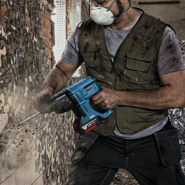 Bosch Professional Gbh 180 Lı 4 Ah Çift Akülü Kırıcı Delici - 0611911121 - 4