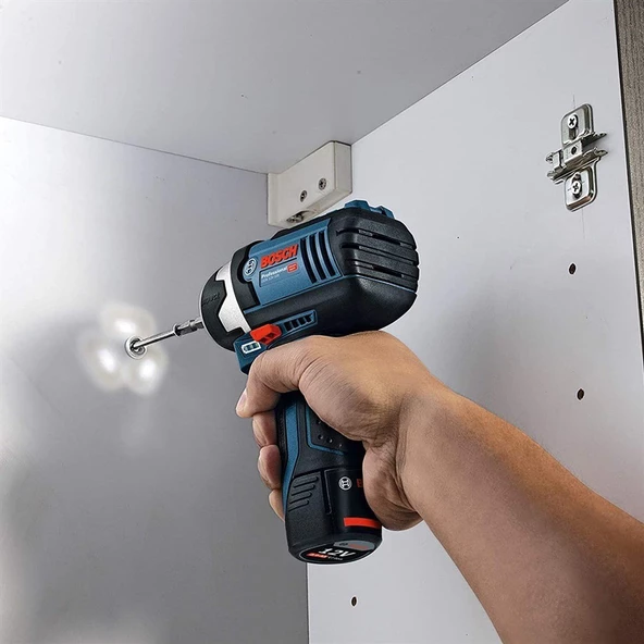 BOSCH Professional GDR 12V-105  2x2,0 Ah Akülü Darbeli Somun Sıkma Şarjlı - 06019A6905 - 4