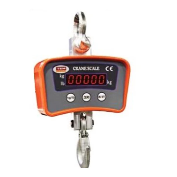 Tem Ekonomik Çengelli Baskül Alüminyum Kasa XCSH500-LED-ALM