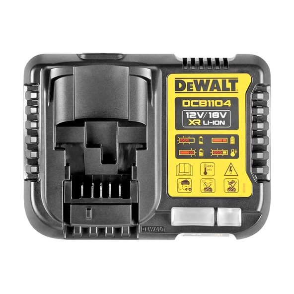 Dewalt 18v Lion Akü Şarj Cihazı - DCB1104-QW - 2