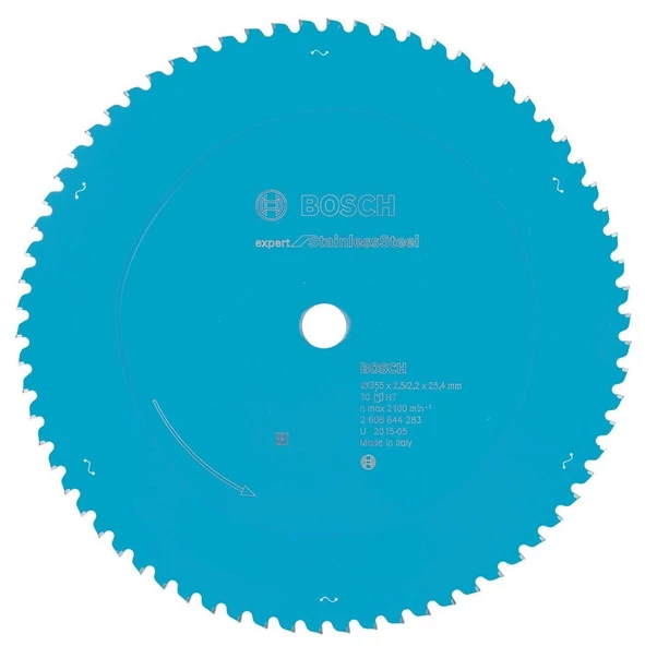 Bosch Expert Paslanmaz Çelik Daire Testere 355 x 25,4 70 mm Diş - 2608644283 - 2