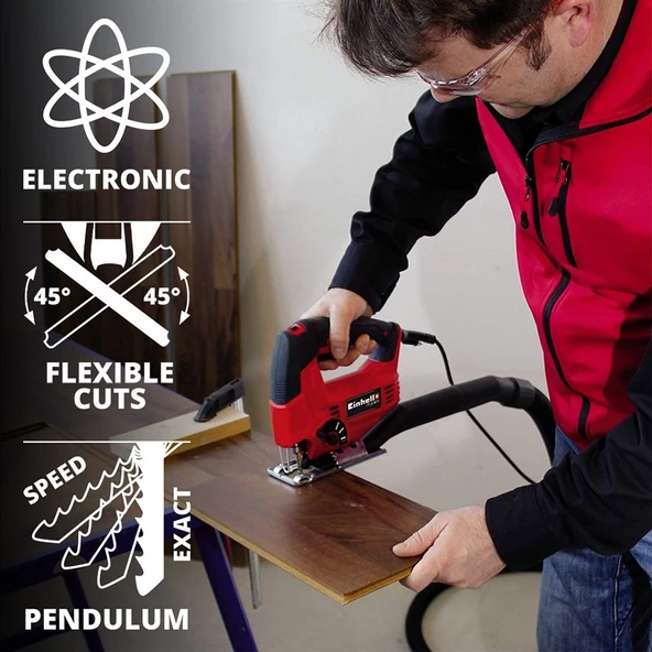 Einhell TC-JS 80/1 Dekupaj Testere - 4321145 - 2