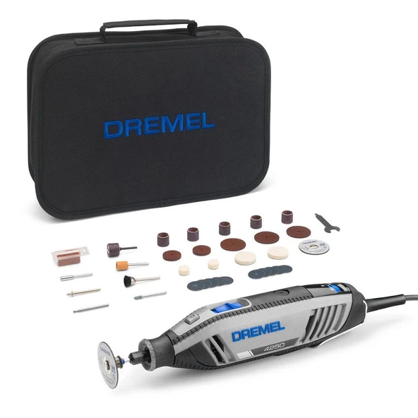 Dremel 4250 4250-35 Yüksek Performans Kablolu Çok Amaçlı El Motoru - F0134250JA