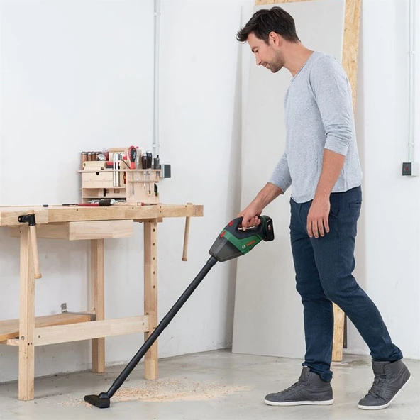 Bosch UniversalVac 18 2.5Ah Tek Akülü El Süpürgesi - 06033B9103 - 5