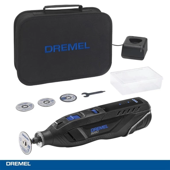 Dremel 8260-5 EU Akülü El Motoru 12v 3Ah - F0138260JA