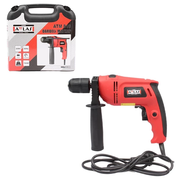 Attlas ATM 810 Darbeli Matkap Seti 16 Parça - A0101022