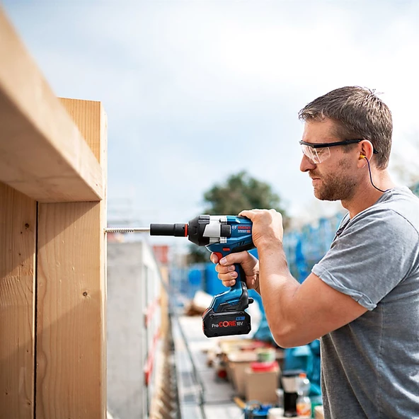 Bosch Professional GDS 18V-1050H Somun Sıkma(2x8.0Ah;L-Boxx) - 06019J8502 - 2