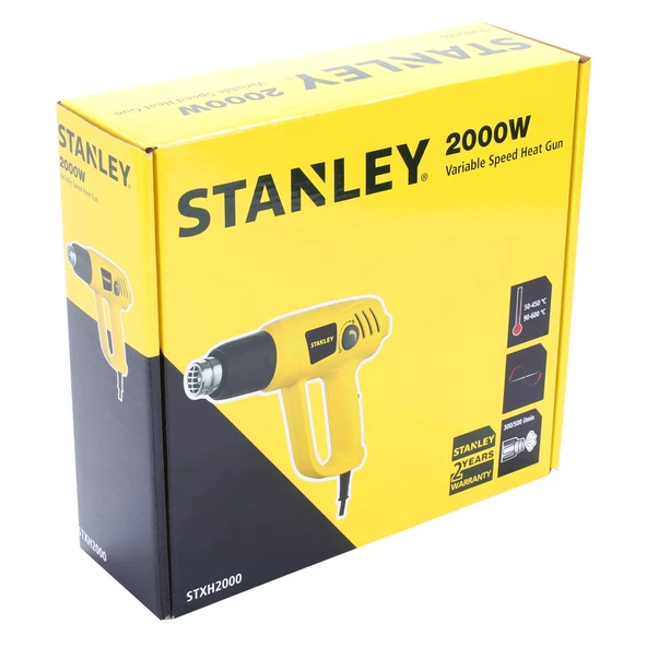 Stanley Stxh2000-Tr Profesyönel Sıcak Hava Tabancası 2000W - 2