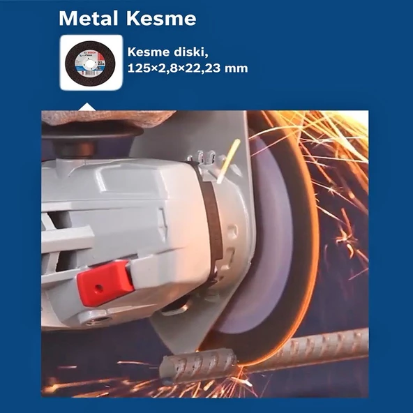 Bosch Professional GWS 18V-10 Taşlama ( 2x5.0Ah L-Boxx 125 mm ) - 06019j4004 - 5