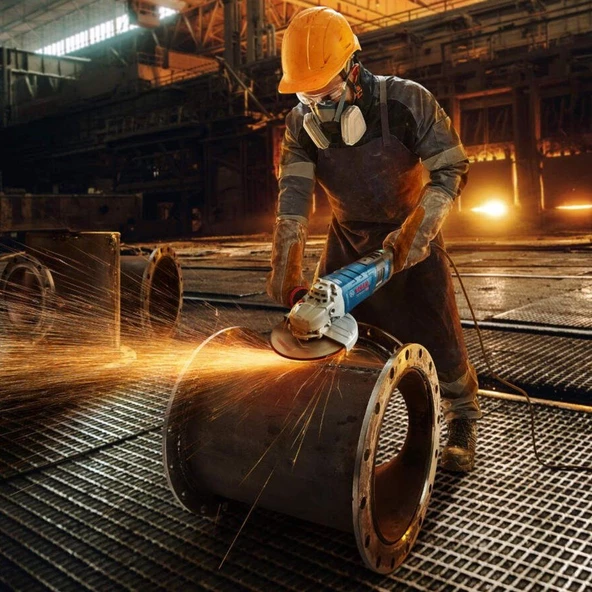 Bosch Professional GWS 30-180 B 2800 Watt 180 mm Büyük Taşlama Makinesi - 06018G0000 - 3