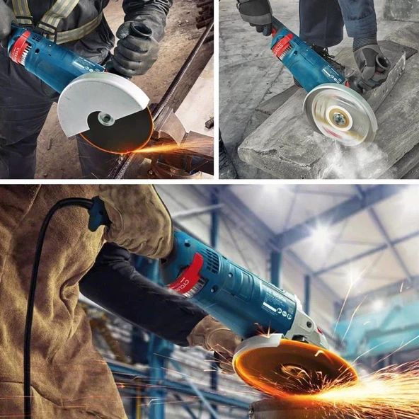 Bosch Professional GWS 24-180 JZ Büyük Spıral Taşlama - 06018C2301 - 4
