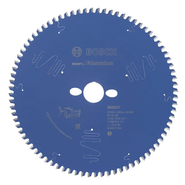 BOSCH Daire Testere Bıçağı Aluminium 250*30 mm 80 Diş - 2608644111