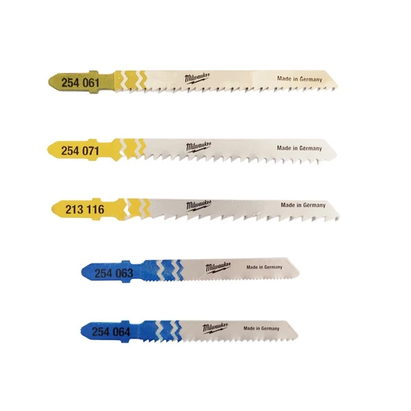 Milwaukee T-Shank Dekupaj Bıçağı Seti (5'li Set) T4932345825 - 2