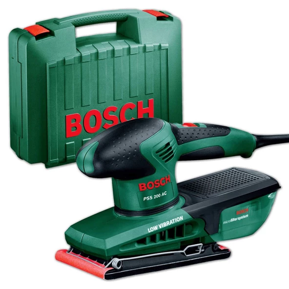 BOSCH PSS 200 AC Titreşimli Zımpara - 0603340100