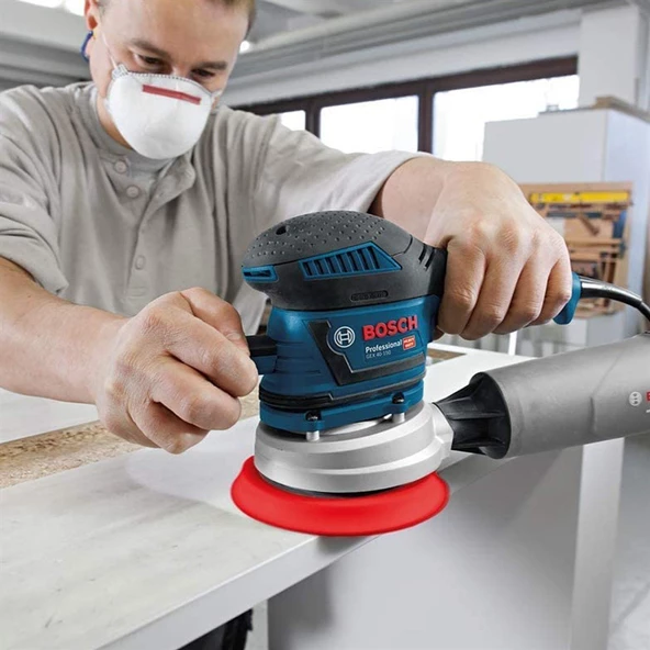 Bosch Professional Gex 40-150 Eksantrik Zımpara - 060137B202 - 4