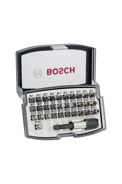 BOSCH Profesyonel Vidalama Ucu Seti 32 Parça - 2607017319 - 2