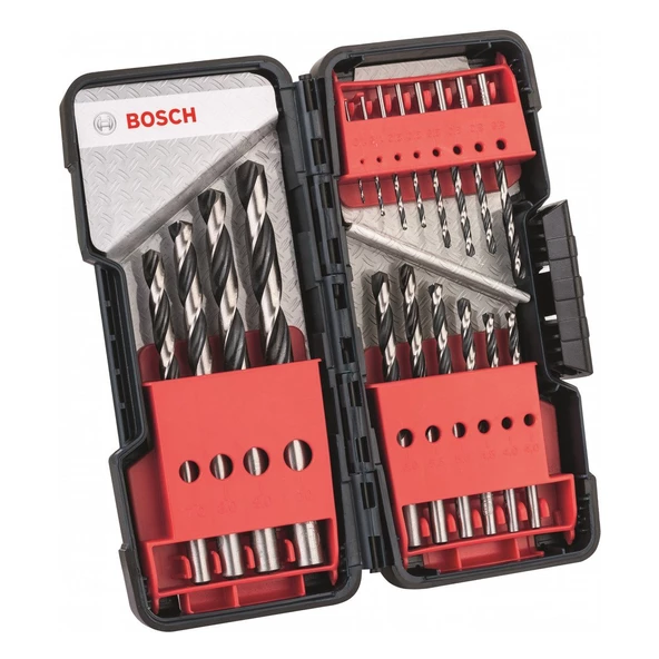 BOSCH HSS PointTeQ 18 Parça Toughbox Metal Delme Set - 2608577350