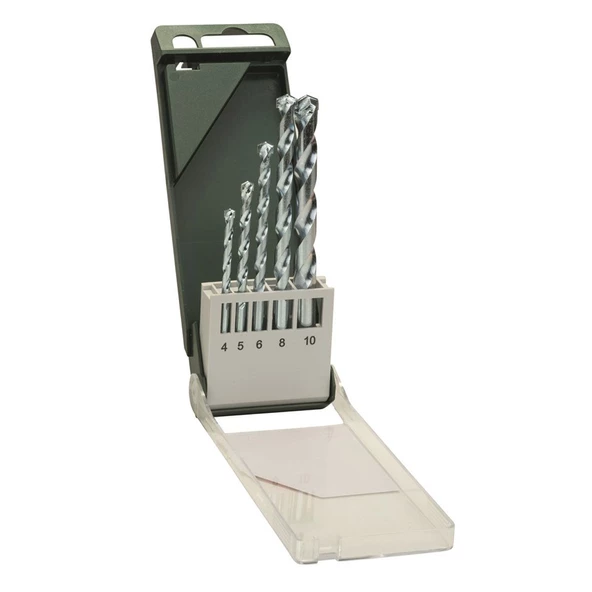 BOSCH DIY Taş Matkap Ucu Seti  5'Lİ 4-10 mm  - 2609255460