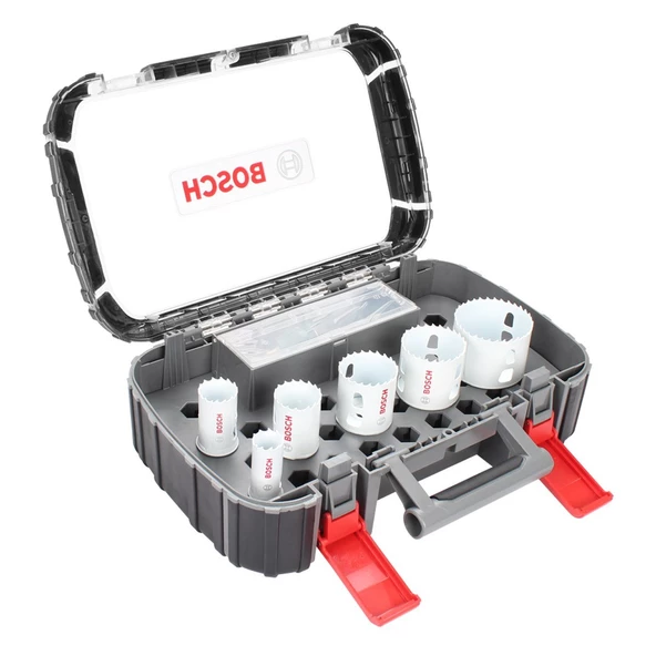 Bosch 9 Parça Yeni Progressor Panç Seti 22-64mm - 2608594187