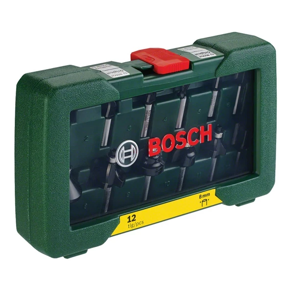 BOSCH Freze Setİ xPromo 12Px8 - 2607019466 - 2