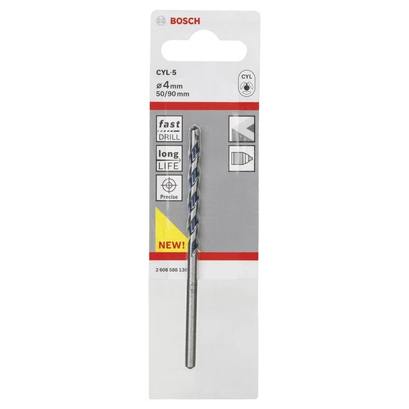 Bosch Cyl-5 Blue Granite Turbo Beton Matkap Ucu 4*90mm - 2608588138 - 2