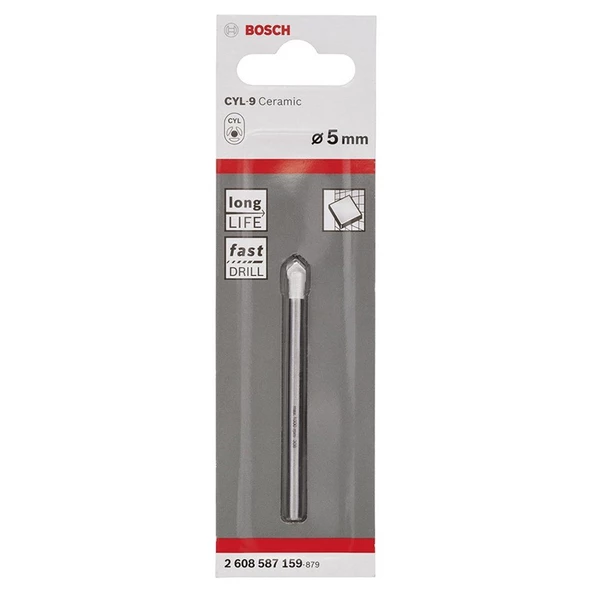 Bosch Cyl-9 Seramik Matkap Ucu 5*70mm - 2608587159 - 2