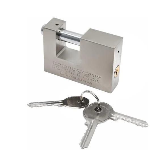 Knitex 2446 Yandan Milli Kilit Yassı 80 mm - Hrd-008713