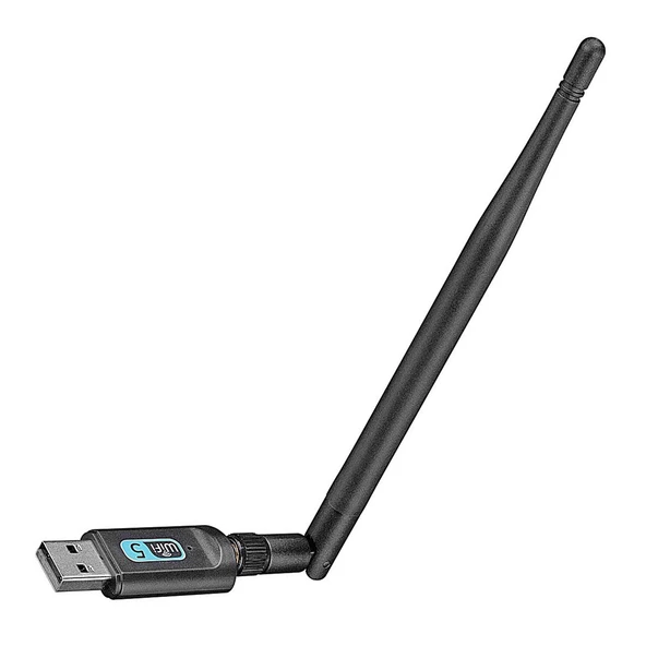 Everest EWN-AC1200 2T2R 1200Mbps 2.4GHz/5GHz Wifi USB3.0 Kablosuz Adaptör - 36079 - 2