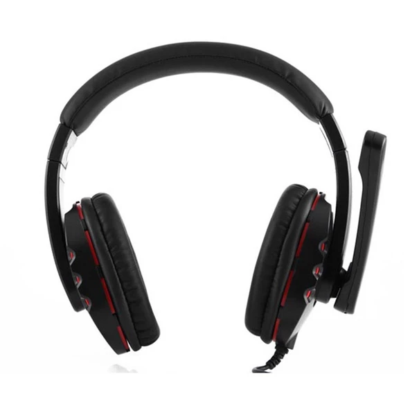 Snopy SN-338 Conqueror Siyah/kırmızı Gaming Oyuncu Mikrofonlu Kulaklık 9542 - 2