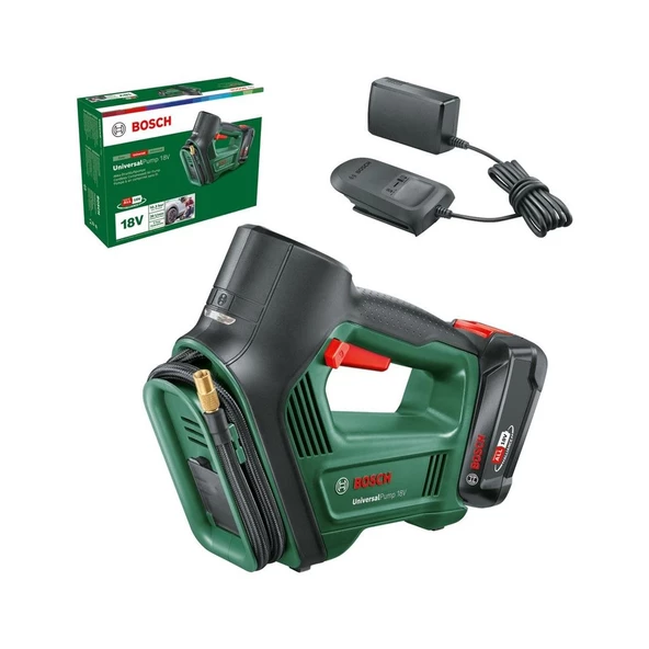 Bosch Akülü Hava Pompası 2Ah UniversalPump 18V Set - 0603947101