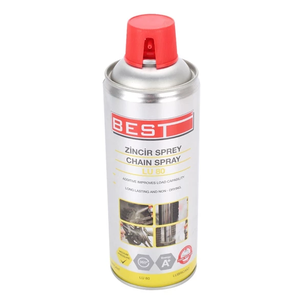 Best Zincir Yağlama Spreyi 400 Ml Lu-80