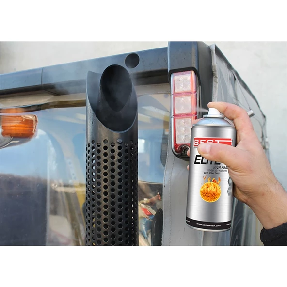 Best Elite 300C Isıya Dayanıklı Eko Kırmızı Sprey Boya 400 ml - 2