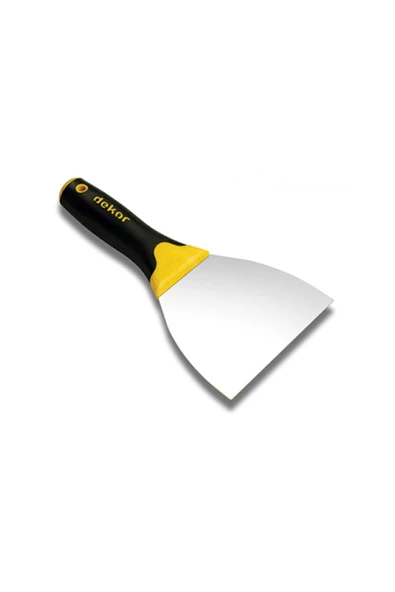 Dekor 025 Macun Ispatulası Plastik Saplı 10 Cm