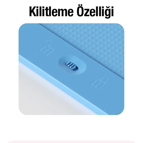 Polham 8.5 İnch Su Geçirmez Çocuklar İçin Kalemli Çizim Ve Yazı Tableti, LCD Ekranlı, Ultra İnce Tablet - 9