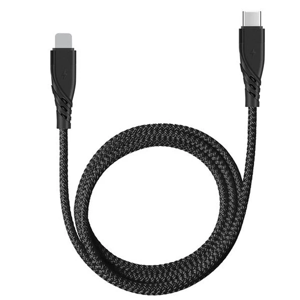 Polham 1 Metre 27W Ultra Hızlı Type-C To İPhone Lightning Şarj ve Data Kablosu, Süper Dayanıklı Kablo - 2