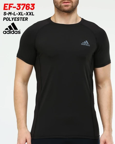 Adidas Erkek Polyester T-Shirt EF-3763