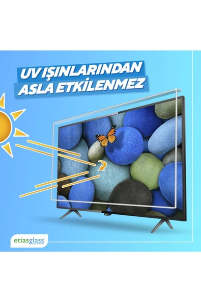 Etiasglass  Samsung Ue50cu8500 Tv Ekran Koruyucu / Ekran Koruma Paneli - 7
