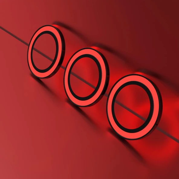 İphone 11 Fosforlu  Neon Lens Koruma - Resim 7