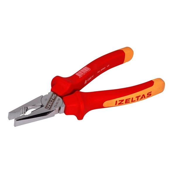 İzeltaş 1000V İzoleli Elektrikçi Kombine Pense 180Mm - 3020126180