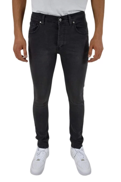 Erkek Silim Fit Jeans Pantolon 1502 BGL-ST02912 - Resim 4