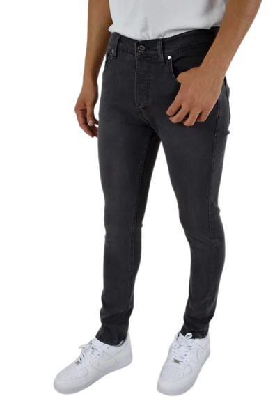Erkek Silim Fit Jeans Pantolon 1502 BGL-ST02912 - Resim 8
