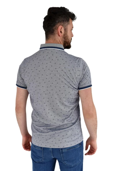 Erkek Polo Yaka Tişört R3070 BGL-ST02783 - Resim 5