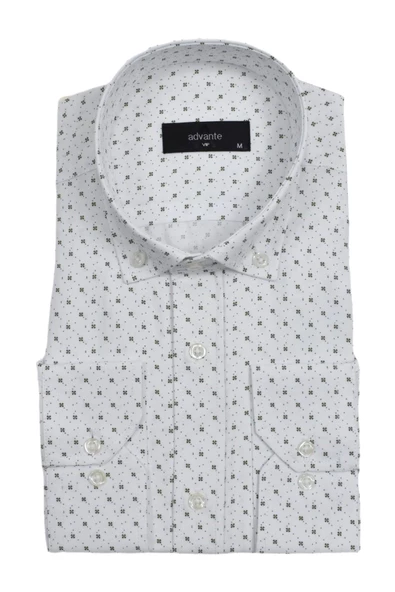 Erkek Puantiyeli Klasik Uzun Kol Gömlek BGL-ST02991 ürün görseli