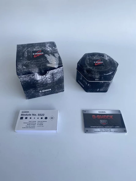 Casio G-Shock 53mm Silikon Kordon Erkek Kol Saati GA700SKE-7A - Resim 5