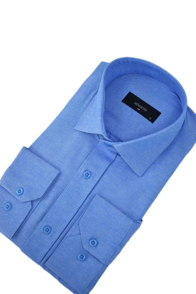 Erkek Klasik Uzun Kol Gömlek BGL-ST03010 - Resim 8