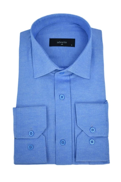 Erkek Klasik Uzun Kol Gömlek BGL-ST03010 - Resim 11